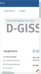 Mobile Screenshot of d-giss.de